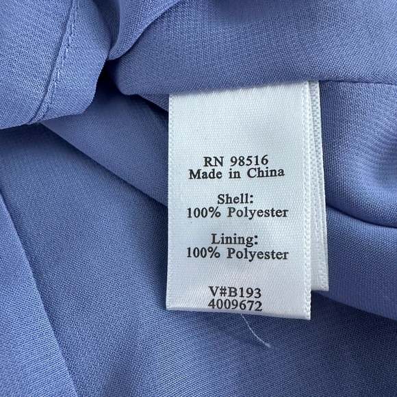 Coldwater Creek blue with beading Blouse. Size Large 14-16 - Picture 4 of 7